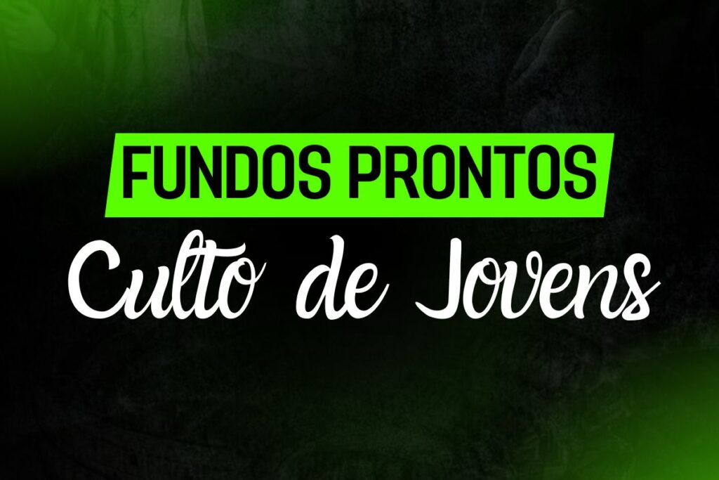 Fundos prontos para Banners de culto de Jovens