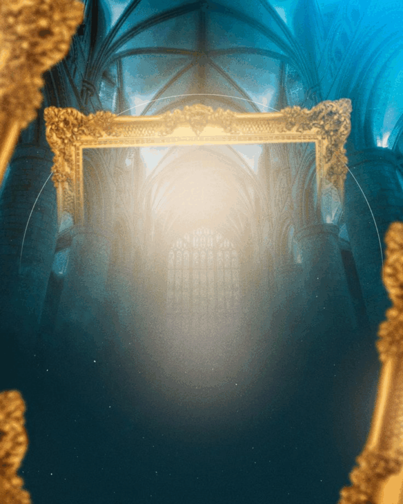 Fundos prontos para Cartaz de Culto de Varões