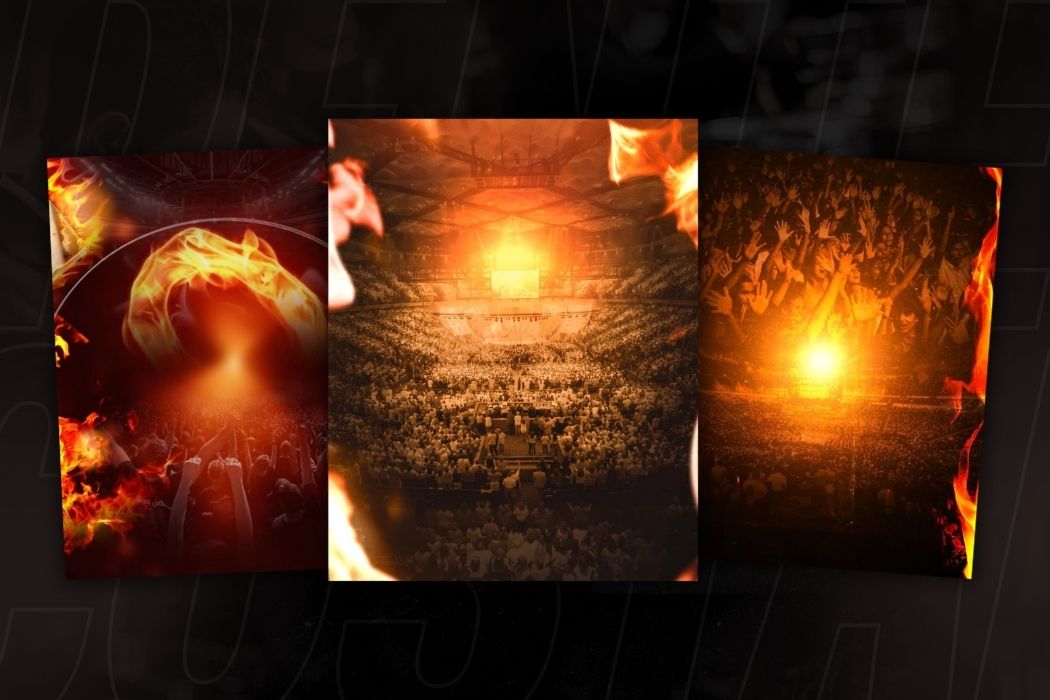 Fundos para Cartaz de Igreja Pentecostal