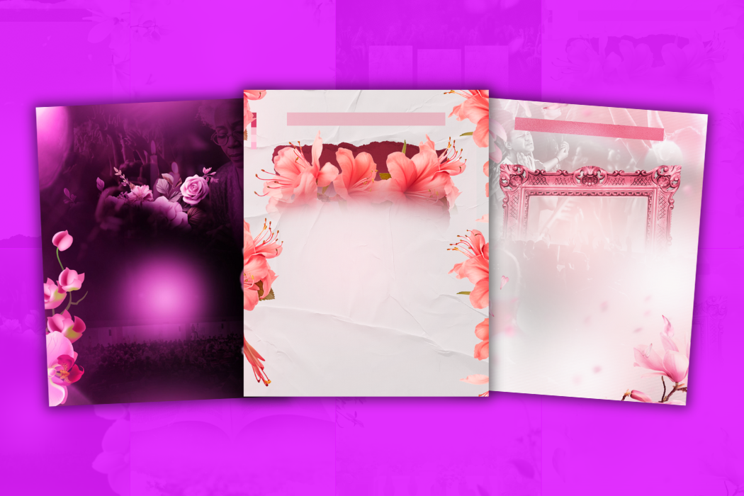 Fundos para Cartaz Evangélico – Círculo de Oração