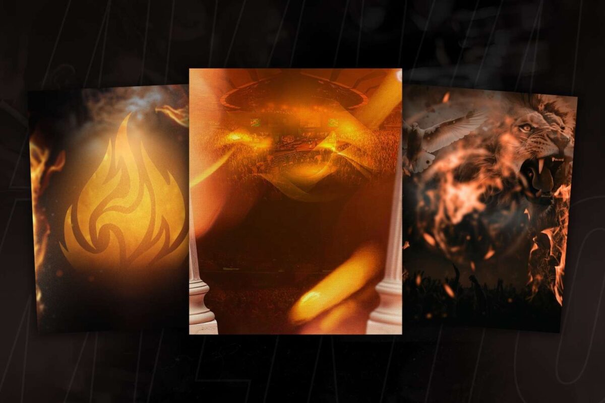 fundos para cartaz evangélico de avivamento