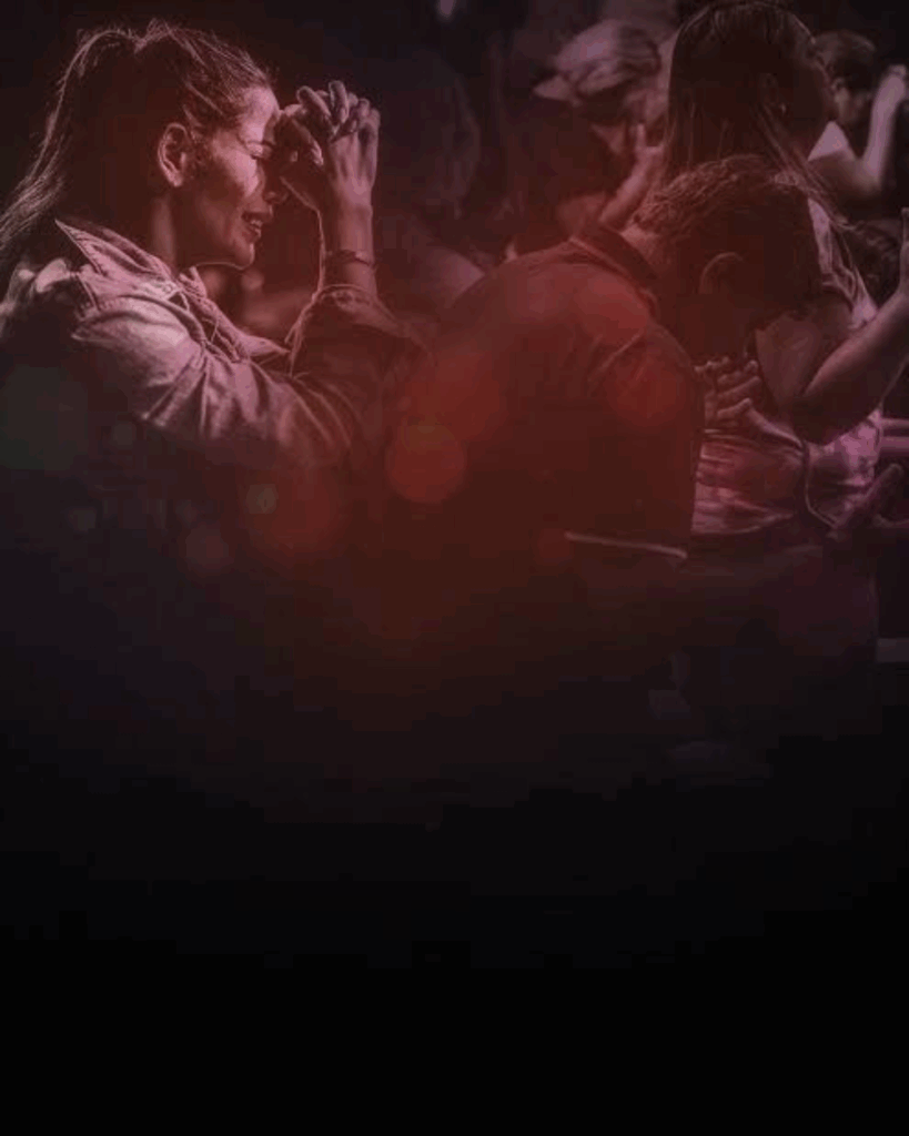 Fundos prontos para Cartaz de Culto de Oração