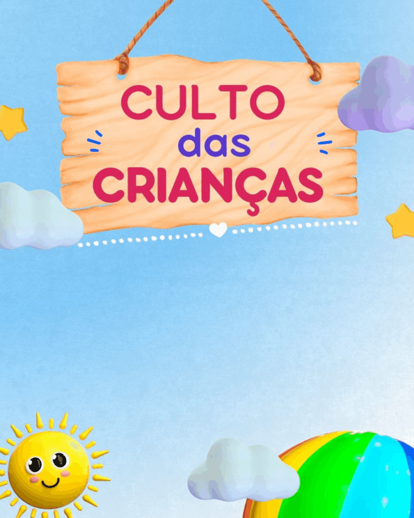 Fundos para Cartaz de Culto Infantil