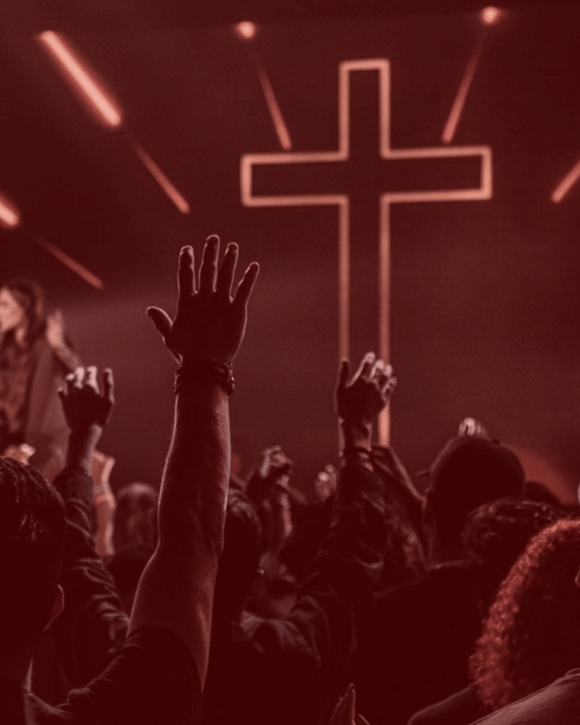 Fundos para Cartaz de Culto de Louvor e Adoração
