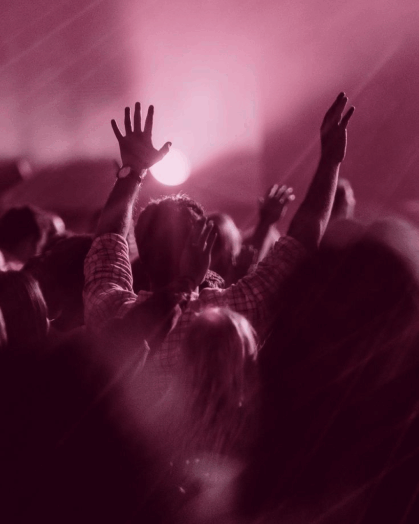Fundos para baner de Culto de Louvor e Adoração