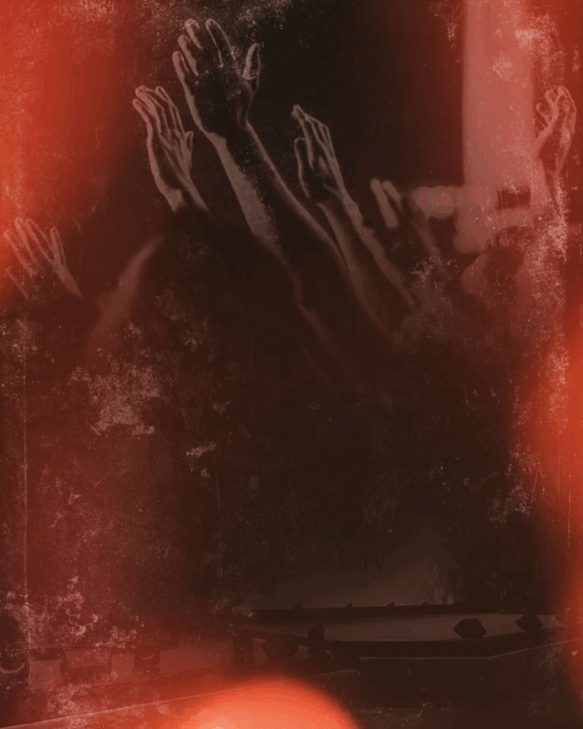 Fundos prontos para Cartaz de Culto de Oração