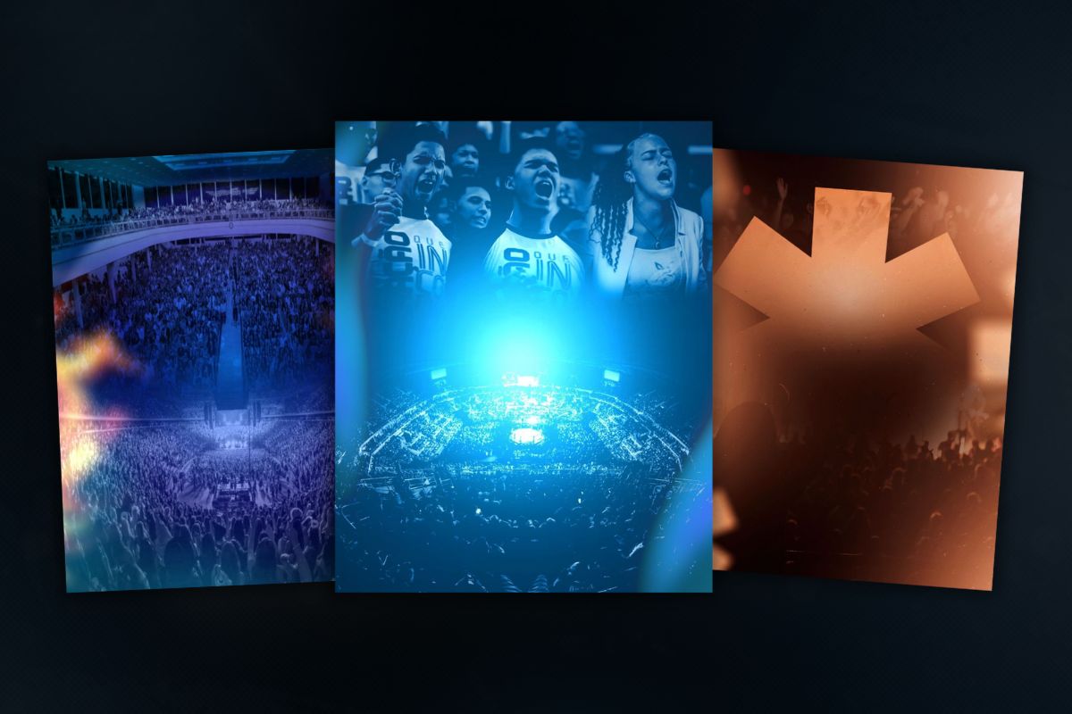 Fundos para Cartaz de Congresso de Jovens