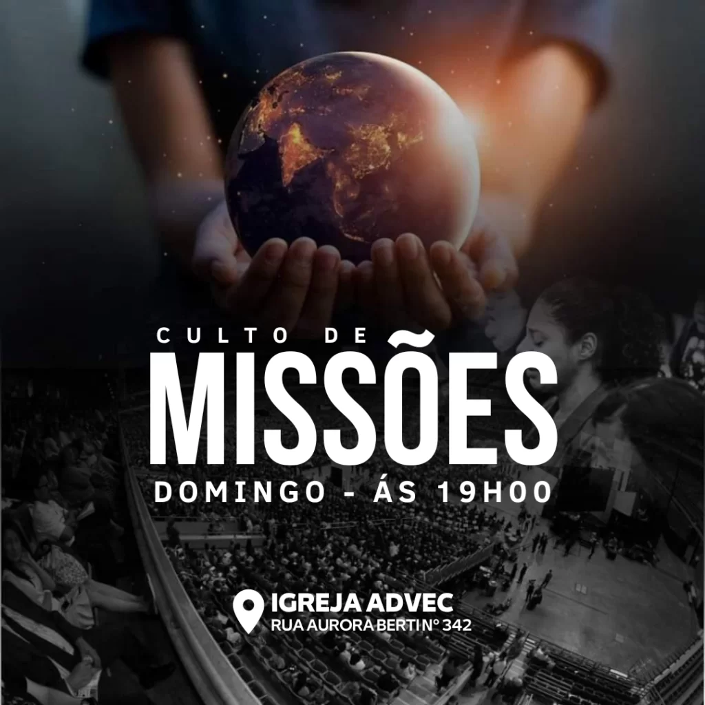 FLYER CULTO DE MISSÕES