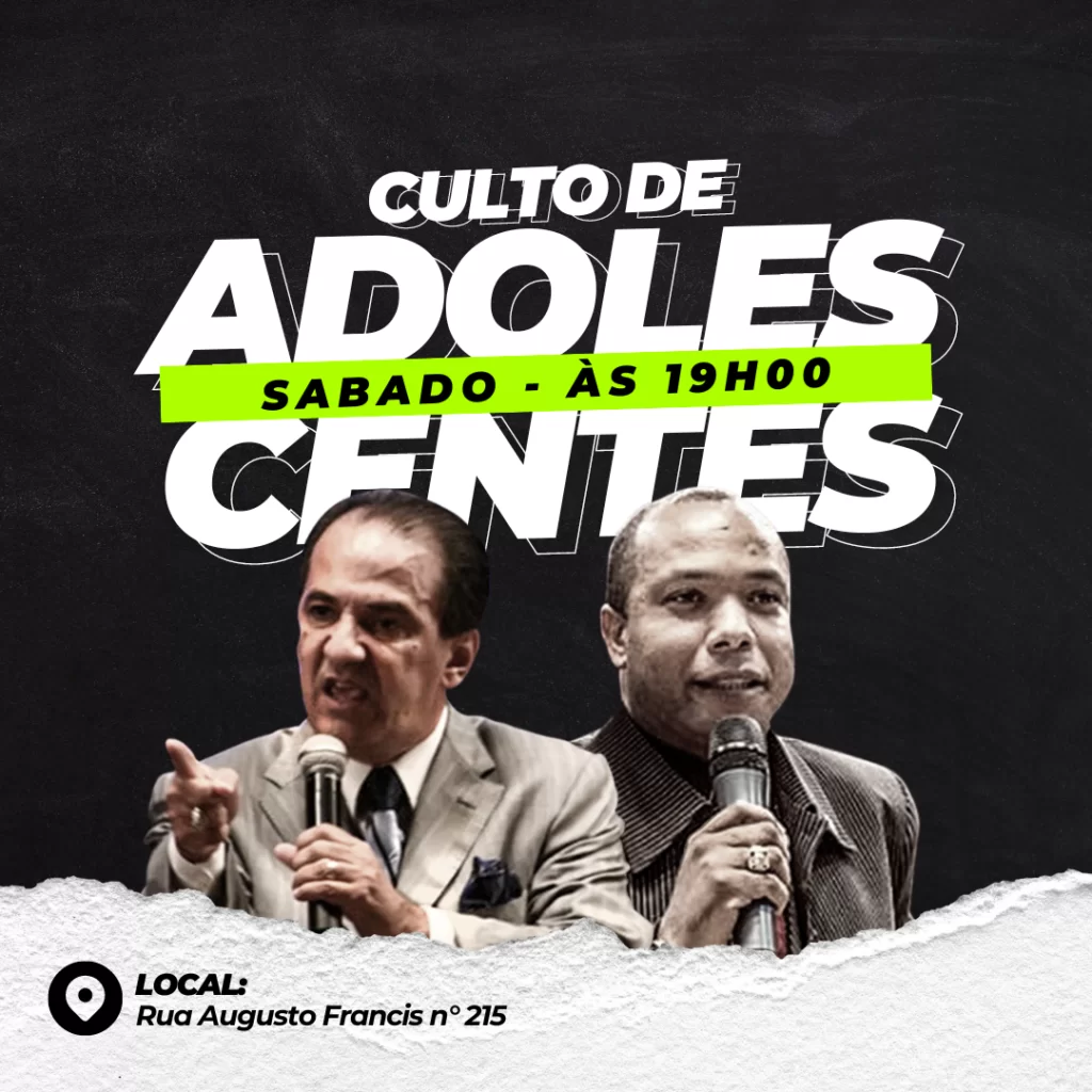 FLYER CULTO ADOLESCENTES