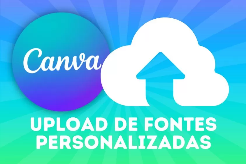 Upload de fontes personalizadas do canva