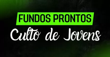 15 Fundos prontos para Banners de culto de Jovens