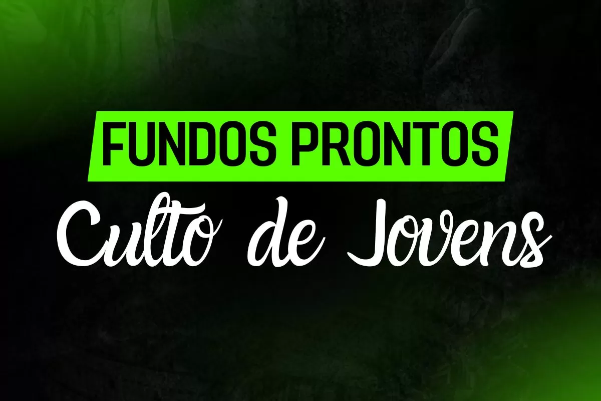 Fundos prontos para Banners de culto de Jovens