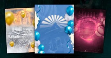 Fundos para Cartaz de Aniversário de Igreja Evangélica