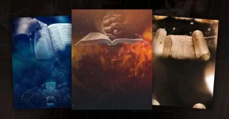 Fundos prontos para Cartaz de Culto de Ensino e Doutrina