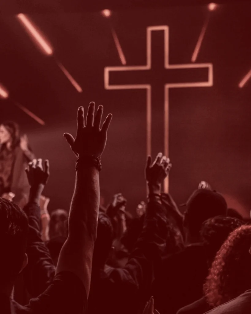 Fundos para Cartaz de Culto de Louvor e Adoração