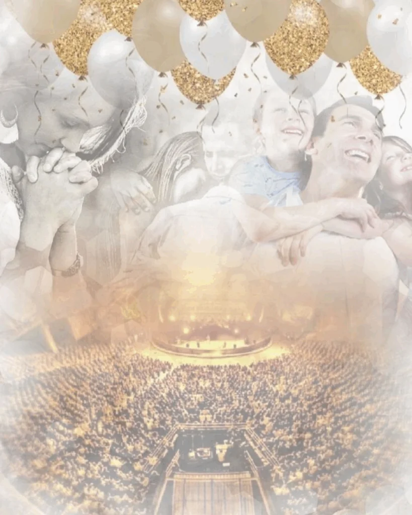 Fundo para Cartaz de Culto da Virada