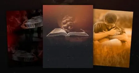 Fundos para Cartaz de Culto para Igrejas (Grátis e Editáveis)