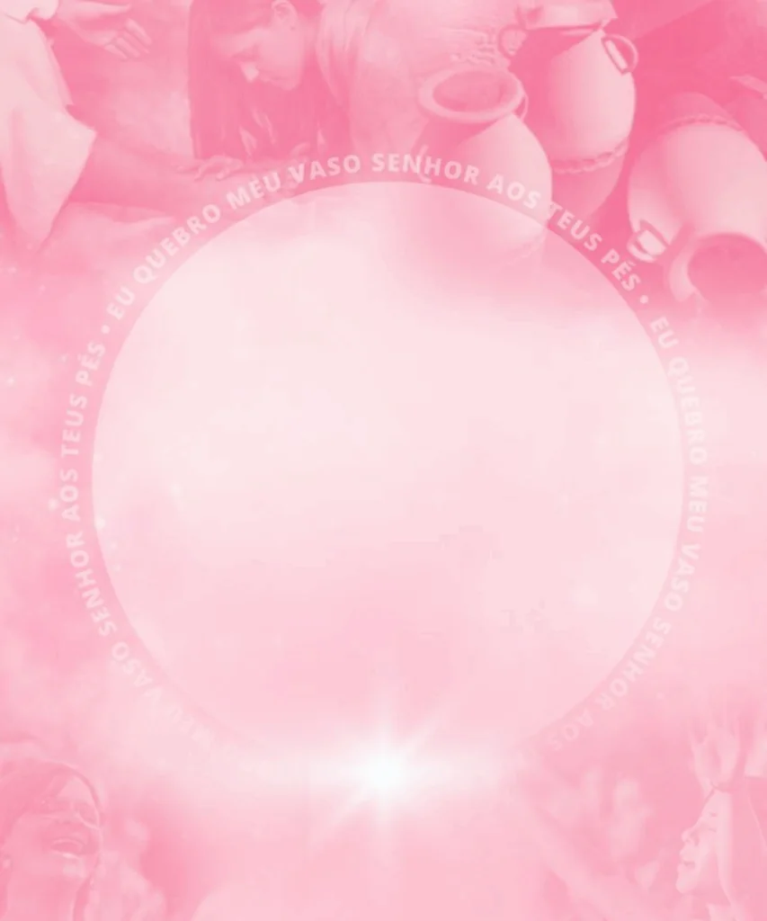 Fundo para Cartaz Culto Rosa