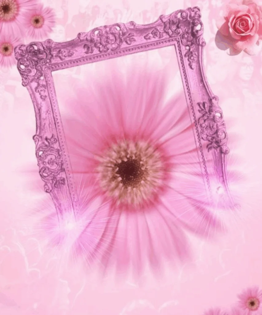 Fundo para Cartaz Culto Rosa